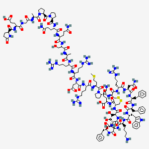 Chemical structure of Cortistatin-29 (human)
