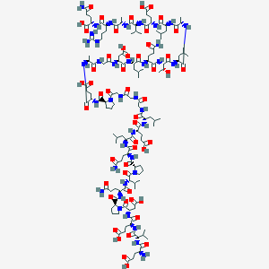Chemical structure of C-Peptide 1 (rat)