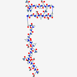 Chemical structure of C-Peptide 2 (rat)