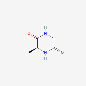 Chemical structure of Cyclo(-Ala-Gly)