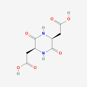 Chemical structure of Cyclo(-Asp-Asp)