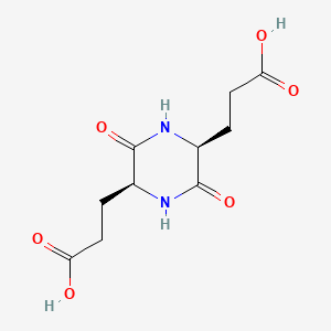 Chemical structure of Cyclo(-Glu-Glu)