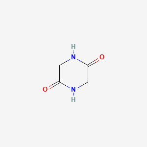 Chemical structure of Cyclo(-Gly-Gly)