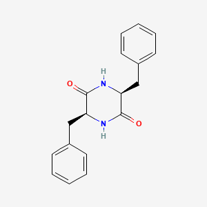 Chemical structure of Cyclo(-Phe-Phe)