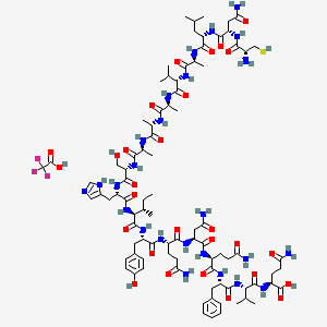 Chemical structure of Cys-CD36 (139-155)
