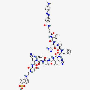 Chemical structure of Renin FRET Substrate I