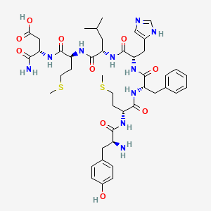 Chemical structure of Deltorphin