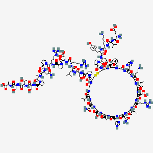 Chemical structure of Dendroaspis Natriuretic Peptide