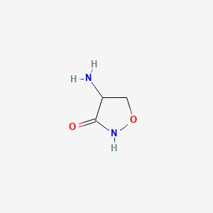 Chemical structure of DL-Cycloserine