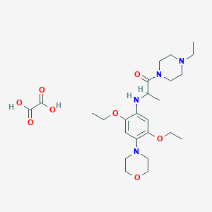 Chemical structure of DOTA(allyl ester)3