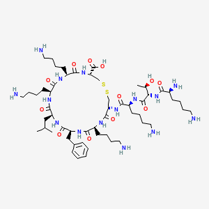Chemical structure of Endotoxin Inhibitor