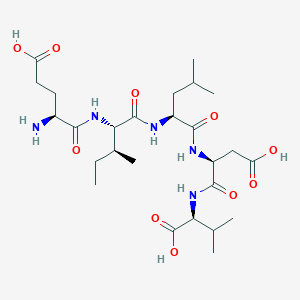 Chemical structure of Fibronectin CS-1 Fragment (1978-1982)