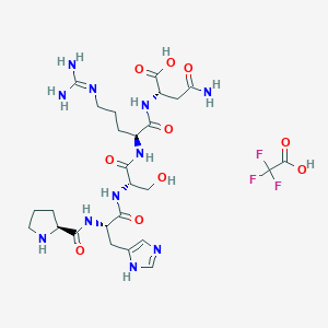 Chemical structure of Fibronectin Fragment (1376-1380)