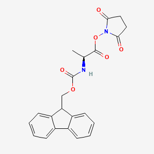 Chemical structure of Fmoc-Ala-OSu