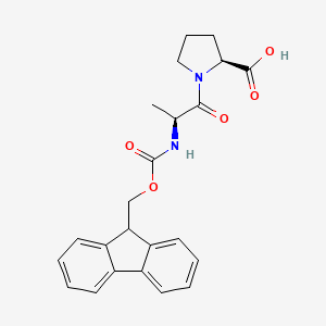 Chemical structure of Fmoc-Ala-Pro-OH