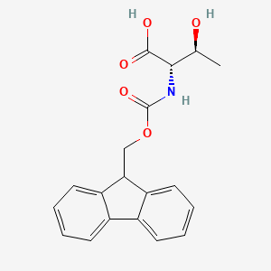 Chemical structure of Fmoc-allo-Thr-OH