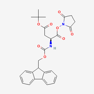 Chemical structure of Fmoc-Asp(OtBu)-OSu