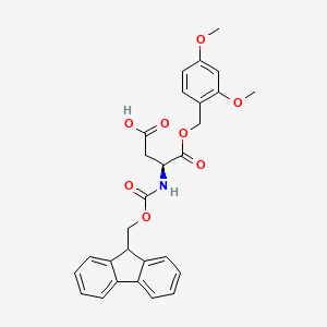 Chemical structure of Fmoc-Asp-ODmb