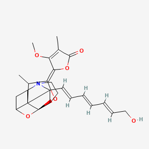 Chemical structure of Fmoc-Asp-OMpe