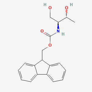 Chemical structure of Fmoc-D-allo-threoninol