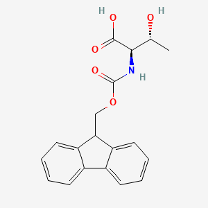 Chemical structure of Fmoc-D-allo-Thr-OH