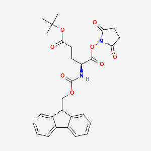 Chemical structure of Fmoc-Glu(OtBu)-OSu