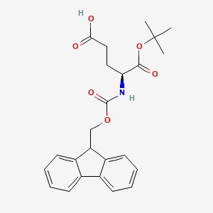 Chemical structure of Fmoc-Glu-OtBu