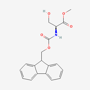 Chemical structure of Fmoc-Ser-OMe