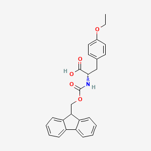 Chemical structure of Fmoc-Tyr(Et)-OH