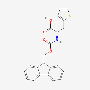 Chemical structure of Fmoc-L-2-Thienylalanine