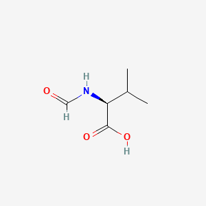 Chemical structure of For-Val-OH