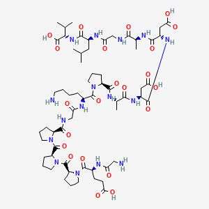 Chemical structure of BPC 157