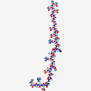 Chemical structure of Gly-Neuroendocrine Regulatory Peptide-3 (human, mouse, rat)