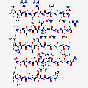 Chemical structure of GRF (rat)
