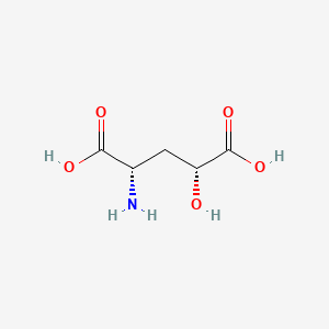 Chemical structure of H-(2S,4R)-γ-Hydroxy-Glu-OH