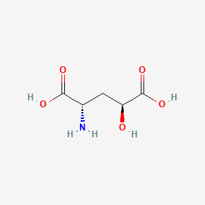 Chemical structure of H-(2S,4S)-γ-Hydroxy-Glu-OH