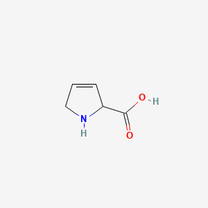 Chemical structure of 3,4-Dehydroproline