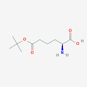 Chemical structure of H-Aad(OtBu)-OH