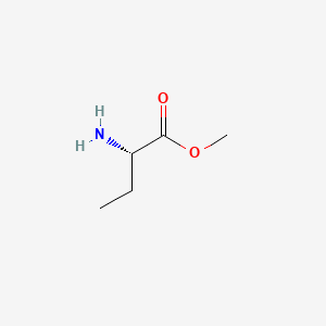 Chemical structure of H-Abu-OMe · HCl