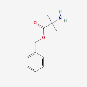 Chemical structure of H-Aib-OBzl · HCl