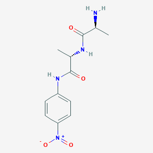Chemical structure of H-Ala-Ala-pNA