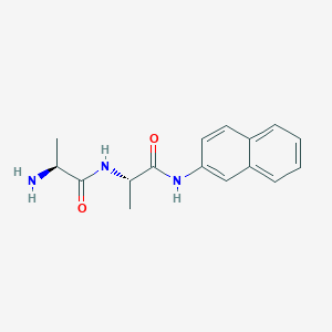 Chemical structure of H-Ala-Ala-βNA