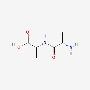 Chemical structure of H-Ala-D-Ala-OH