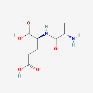 Chemical structure of H-Ala-Glu-OH