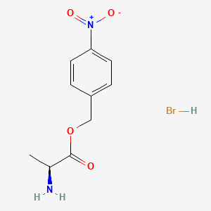 Chemical structure of H-Ala-p-nitrobenzyl ester · HBr