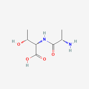 Chemical structure of H-Ala-Thr-OH