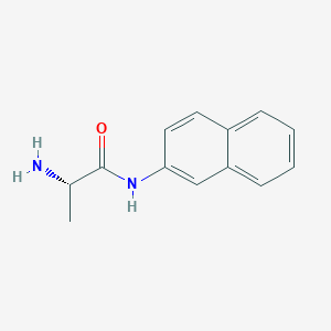 Chemical structure of H-Ala-βNA