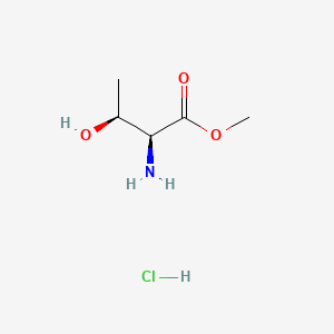 Chemical structure of H-allo-Thr-OMe · HCl