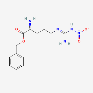 Chemical structure of H-Arg(NO₂)-OBzl p-tosylate salt