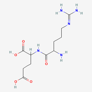 Chemical structure of H-Arg-Glu-OH